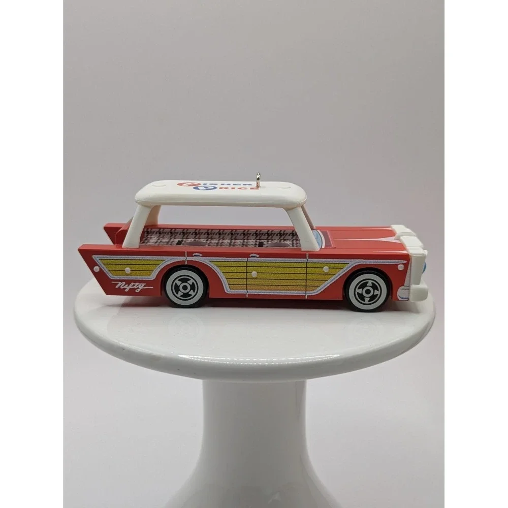 Hallmark Keepsake Ornament 2024 Fisher Price Nifty Station Wagon‎ Ornament